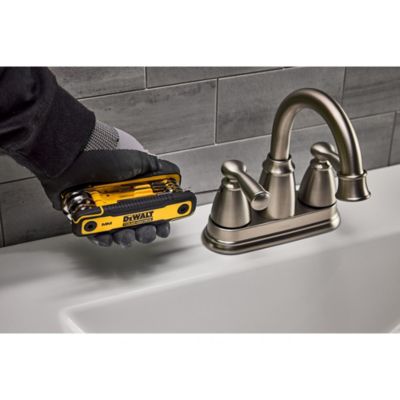 Image showing  8 pc. Folding Locking Hex Key Set (MM)