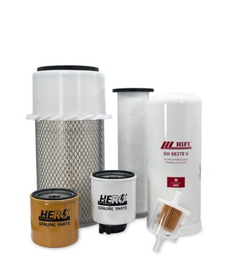 Hero Preventative Maintenance Kit New Holland L175 Skid Steer Loader (01/07 - 12/07) High Flow Hydraulic Filter