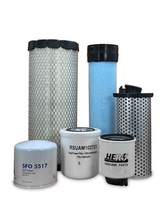 Hero Preventative Maintenance Kit Bobcat S590 Skid Steer Loader B5N411001 & Above Spin-On Cooling Fan Filter
