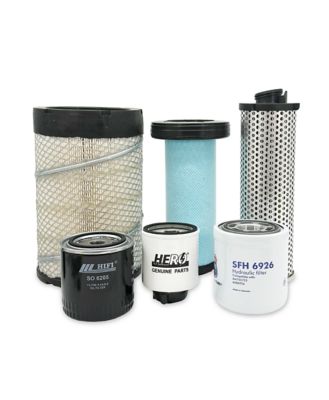 Hero Preventative Maintenance Kit Bobcat T650 Compact Track Loader A3P019134 & Above Spin-On Cooling Fan Filter