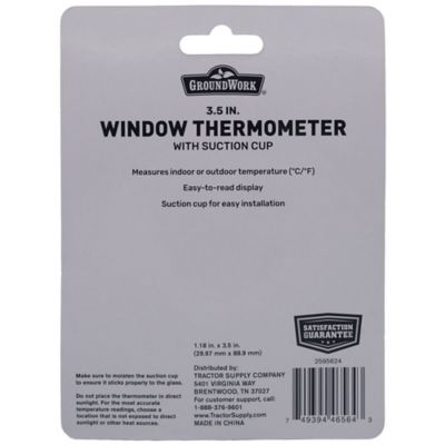 Image showing  3.5 in. Window Thermometer