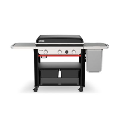Weber Slate Rust-Resistant Griddle with Side Table