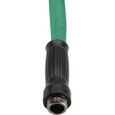 Image showing  5/8 in. 25 ft. Fiber Jacket Garden Hose, Green