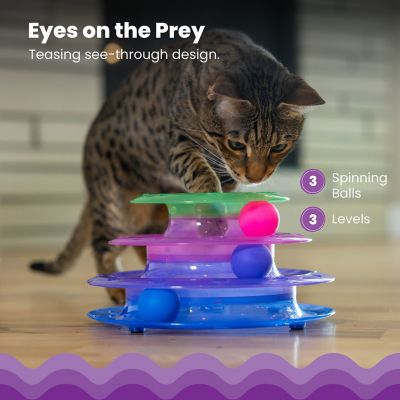 Image showing  Oh Meowsome Tower Of Tracks, Multi