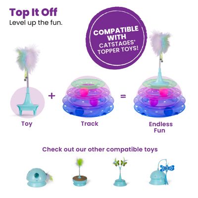 Image showing  Oh Meowsome Tower Of Tracks, Multi