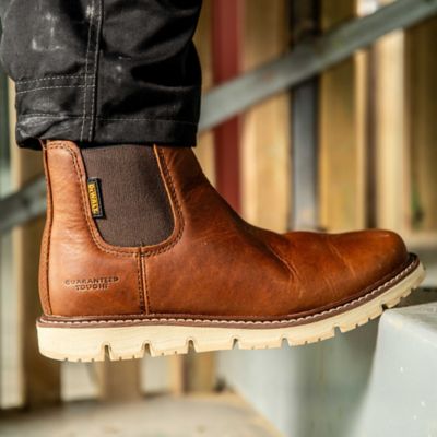 Image showing  Men's Albany Soft Toe Pull On Work Boot
