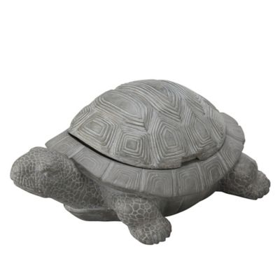 Image showing  28.75 in. Resin Pet Turtle Hose Storage Box