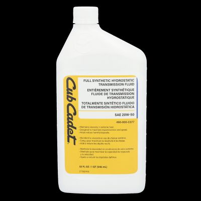 Cub Cadet 20W50 Hydro Oil (Quart)
