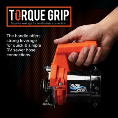 Image showing  RV Sewer Extender with Light