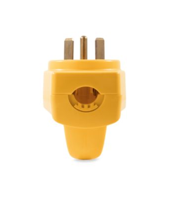 Image showing 6 th Camco PowerGrip Plug 30 Amp Male