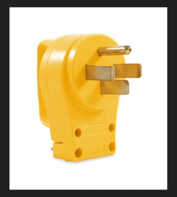 Image showing  PowerGrip Plug 50 Amp Male