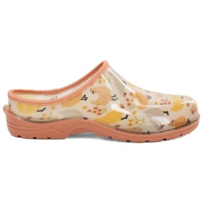 Image showing 4 th GroundWork Women's Chicken Waterproof Garden Clogs