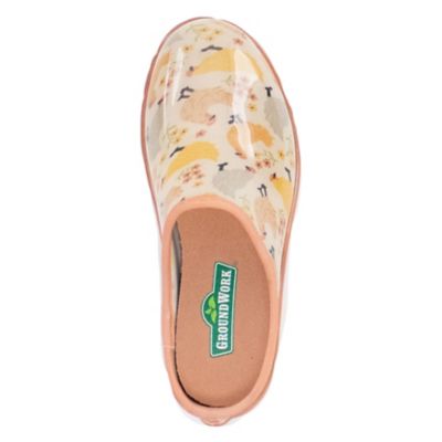 Image showing 2 th GroundWork Women's Chicken Waterproof Garden Clogs