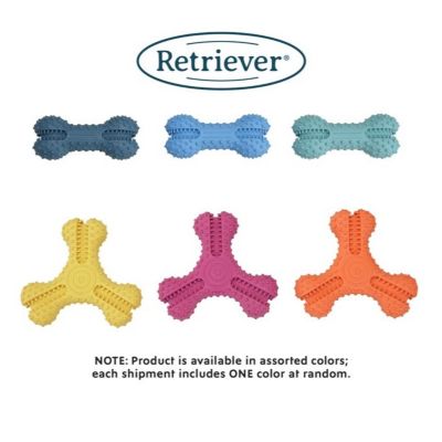 Image showing  Rubber Dental Dog Chew Toy, Assorted