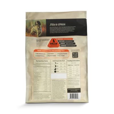 Image showing  Pack Provisions Salmon Meal, Rice and Trout Recipe Dry Dog Food
