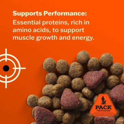 Image showing 7 th Field & Stream Pack Provisions Salmon Meal, Rice and Trout Recipe Dry Dog Food