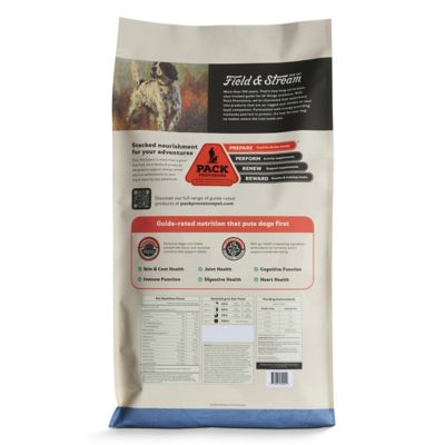 Image showing 1 th Field & Stream Pack Provisions Salmon Meal, Rice and Trout Recipe Dry Dog Food