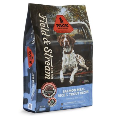 Image showing 2 th Field & Stream Pack Provisions Salmon Meal, Rice and Trout Recipe Dry Dog Food