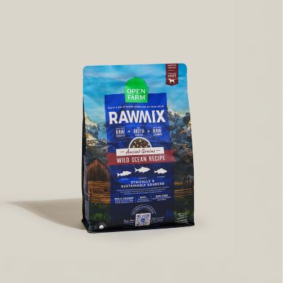 Open Farm RawMix Wild Ocean Ancient Grain Kibble For Dogs