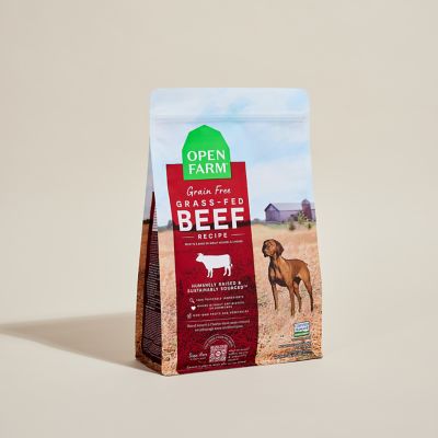 Open Farm Grass-Fed Beef Grain-Free Kibble For Dogs