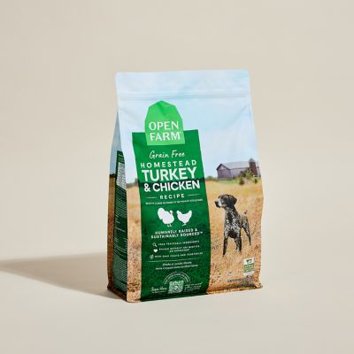 Open Farm Homestead Turkey & Chicken Recipe Grain Free Kibble For Dogs