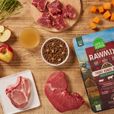 Image showing 3 th Open Farm RawMix Front Range Grain Free Kibble For Dogs