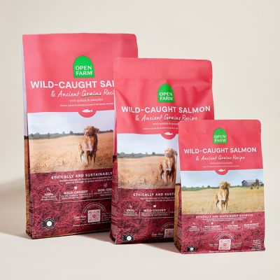 Image showing  Wild-Caught Salmon & Ancient Grains Kibble For Dogs