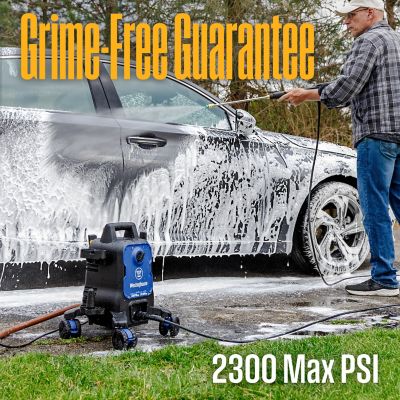 Image showing  2300 Max PSI 1.76 Max GPM Electric Cold Pressure Washer with Soap Tank and 5 Nozzles