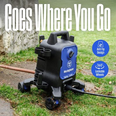 Image showing  2300 Max PSI 1.76 Max GPM Electric Cold Pressure Washer with Soap Tank and 5 Nozzles