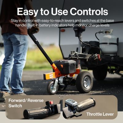 Image showing 6 th SuperHandy 2800lb Electric Trailer Dolly