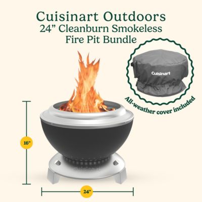 Image showing 6 th Cuisinart Fire-Pit, Cover Included