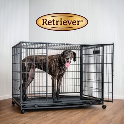 Image showing  54 in. Heavy-Duty Metal Tube Dog Kennel