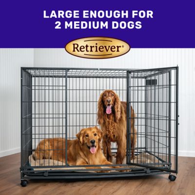 Image showing  54 in. Heavy-Duty Metal Tube Dog Kennel