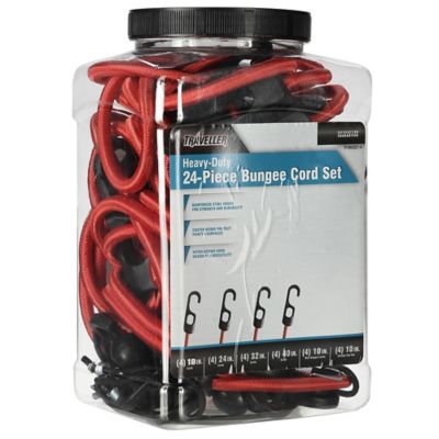 Image showing  Assorted Bungee Cord Set, 24 pk.