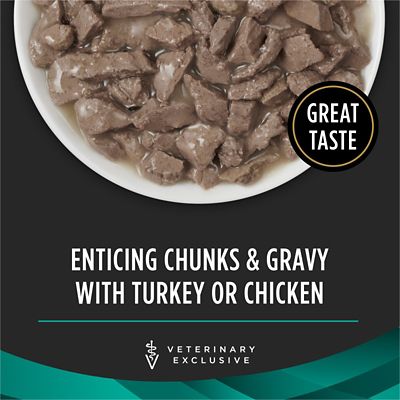 Image showing  Veterinary Diets EN Gastroenteric Savory Selects Adult Chicken/Turkey Wet Cat Food, 5.5 oz., Pack of 24 Cans