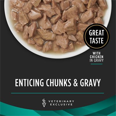 Image showing  Veterinary Diets EN Gastroenteric Savory Selects Adult Chicken in Gravy Wet Cat Food, 5.5 oz., Pack of 24 Cans