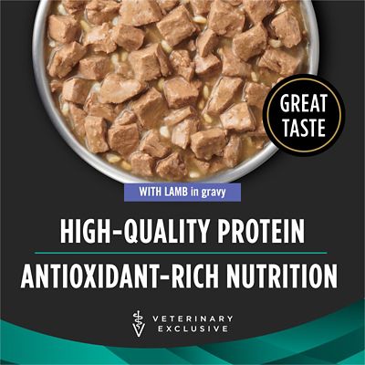 Image showing  Veterinary Diets EN Gastroenteric Savory Selects Adult Lamb in Gravy Wet Dog Food, 13.2 oz., Pack of 12 Cans