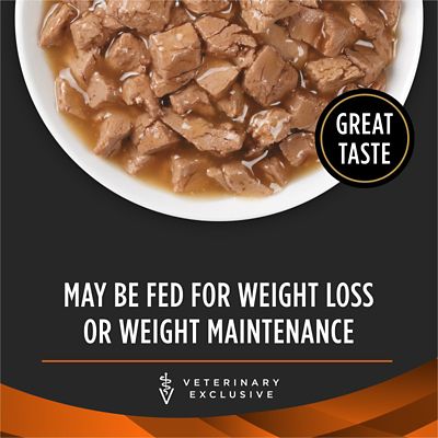Image showing  Veterinary Diets OM Overweight Management Adult Savory Selects Wet Cat Food, 5.5 oz., Pack of 24 Cans