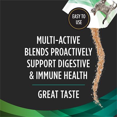 Image showing  Veterinary Supplements Multi Care Immune + Gut Probiotic Supplement for Cats, 30 Sachets