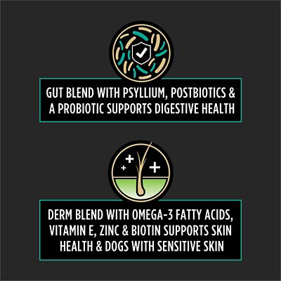 Image showing  Veterinary Supplements Multi Care Skin + Immune + Gut Supplement for Dogs