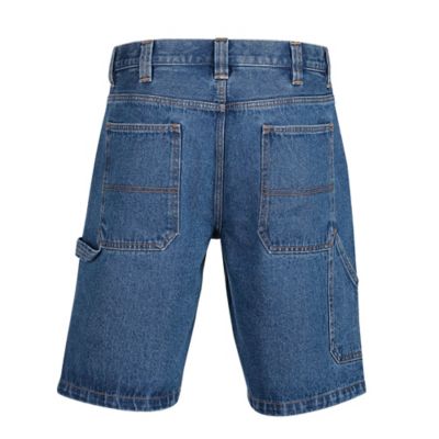 Image showing 1 th Blue Mountain Men's Denim Utility Shorts