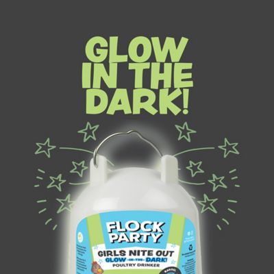Image showing  5 qt. Glow Drinker, Blue/Green