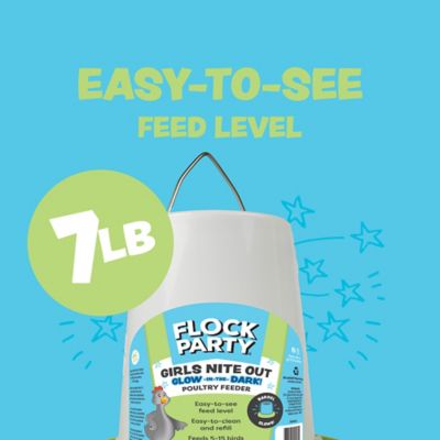 Image showing  7 lb. Glow Feeder, Blue/Green