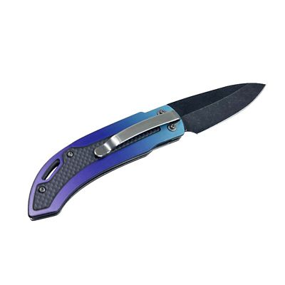 Image showing  Drop Point Blade Folding Pocket Knife