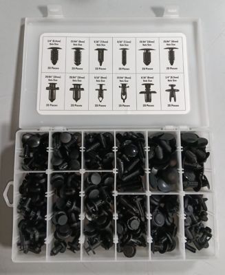 Image showing  Plastic Push Down Fasteners
