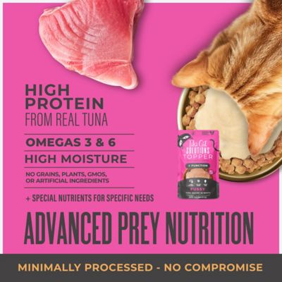 Image showing  Solutions Topper, Fussy, Tuna Recipe in Broth, 1.5 oz. Pouch