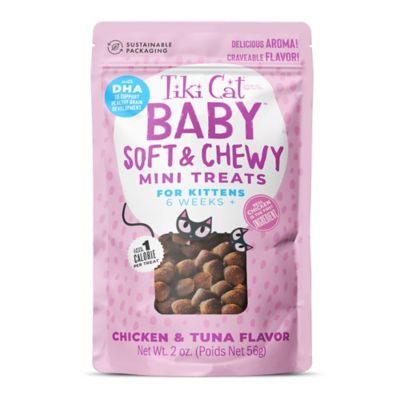 Tiki Cat Soft & Chewy Treats, Chicken Flavor, 2 oz.