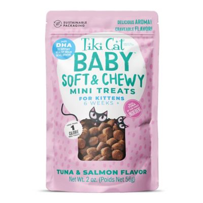 Tiki Cat Soft & Chewy Treats, Tuna and Salmon Flavor, 2 oz.