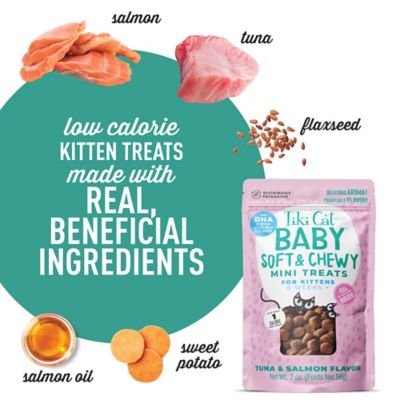 Image showing  Soft & Chewy Treats, Tuna and Salmon Flavor, 2 oz.