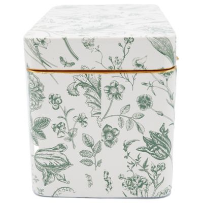 Image showing  Metal Floral Storage Box, 7 in.